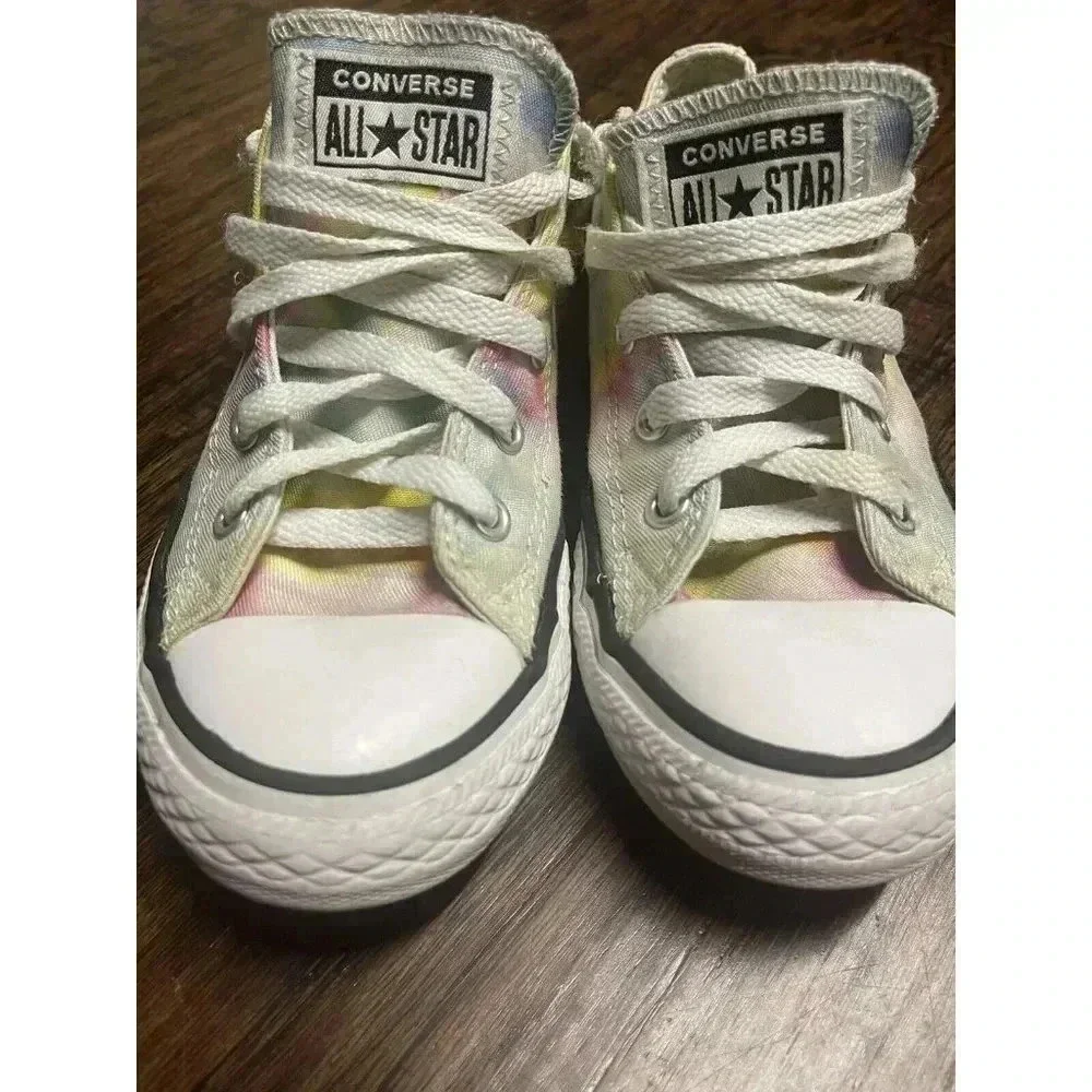 Girls, Tie-dye Converse Shoes, size‎ 2
